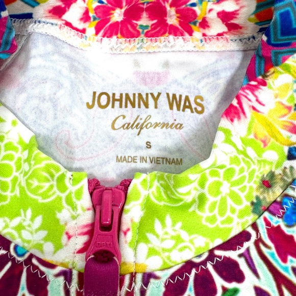 JOHNNY WAS Joy Surf Shirt Locita String Bikini Bottom Set NEW Size S - Picture 7 of 10